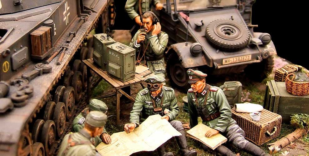 Dioramas Militares para montar