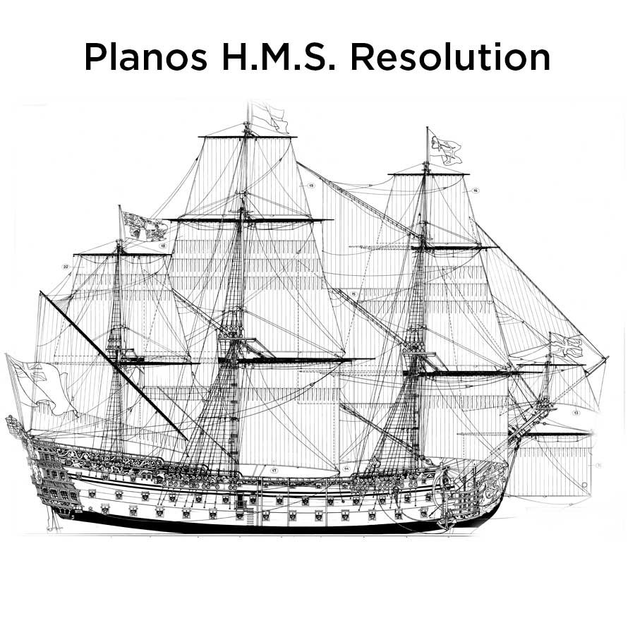 Planos de maquetas de barcos a escala